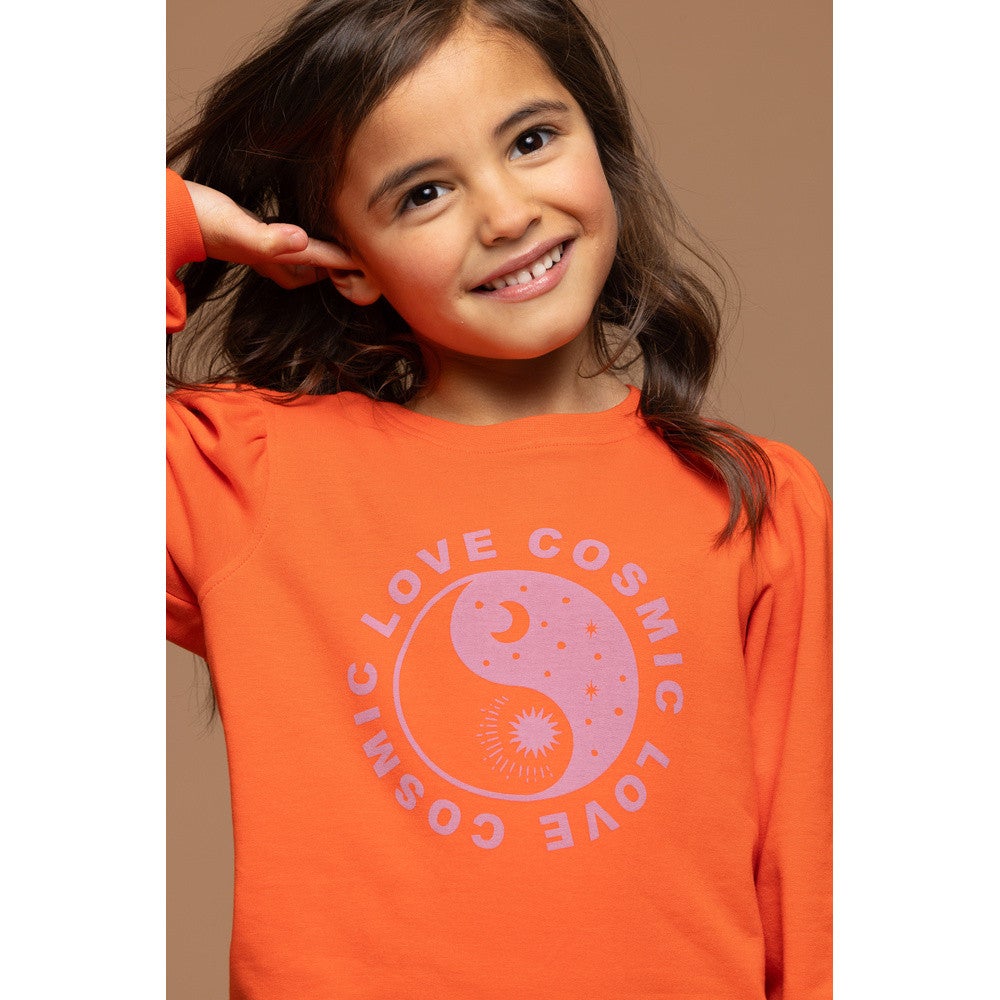 Little fluo sweater Oranje Little fluo sweater Oranje