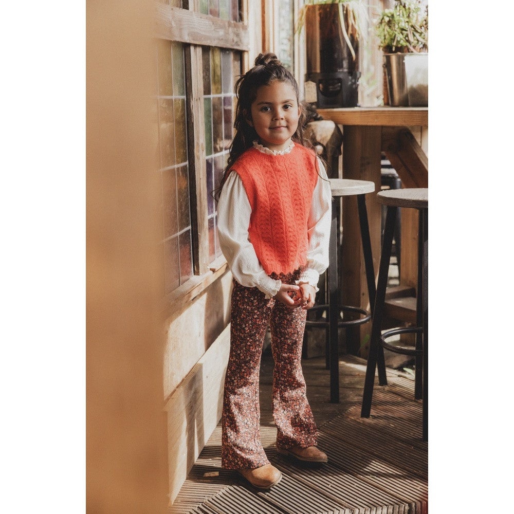 Little crinkle flare pants Print Little crinkle flare pants Print