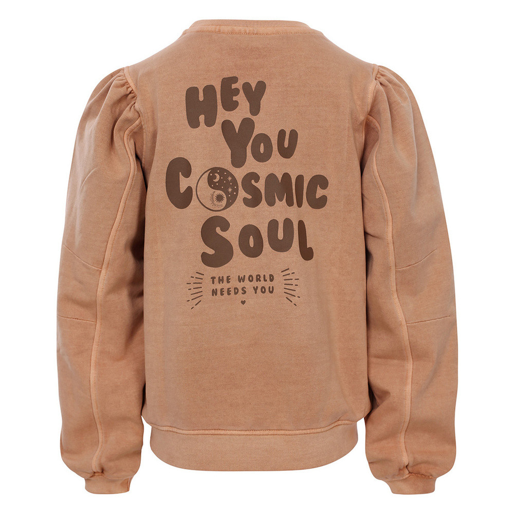 Little garment dye sweater Oranje Little garment dye sweater Oranje