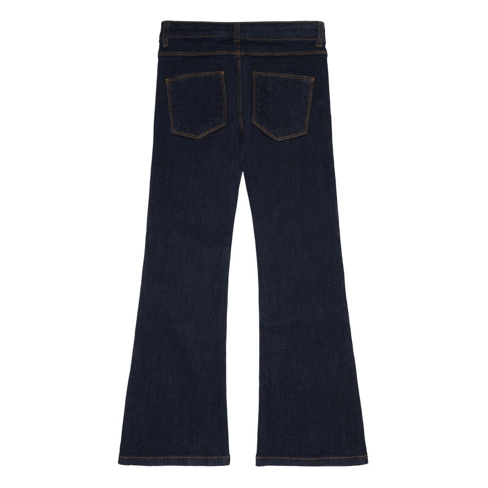Laflared Jeans Donker Blauw Laflared Jeans Donker Blauw