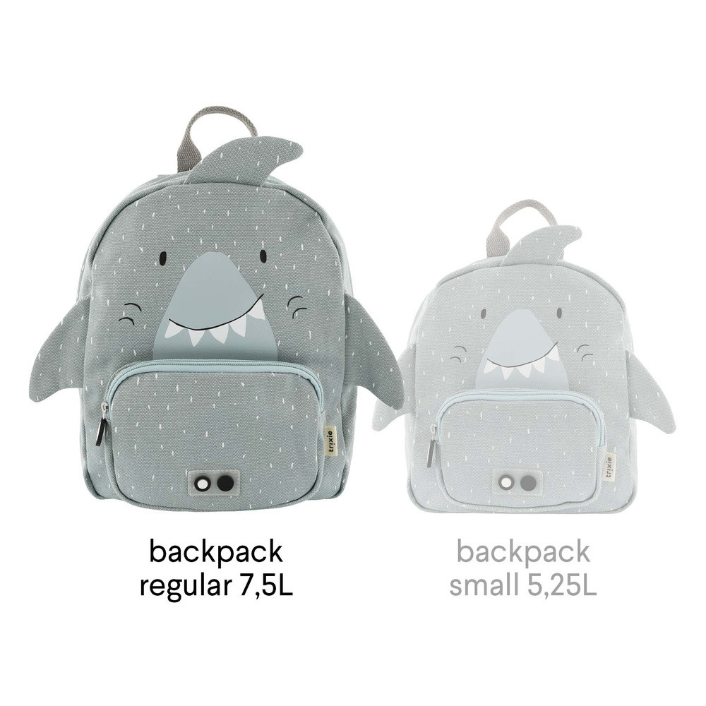 Mr. SharkRugzak Grijs Mr. SharkRugzak Grijs