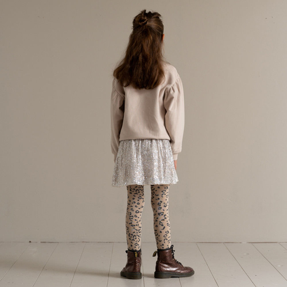 Sequins Skirt Zilver Sequins Skirt Zilver