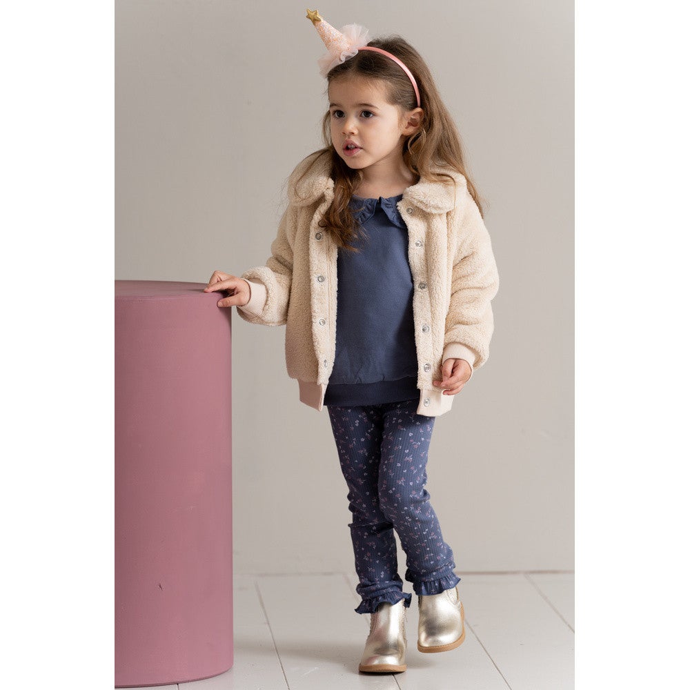 Frill Leggings Donker Blauw Frill Leggings Donker Blauw