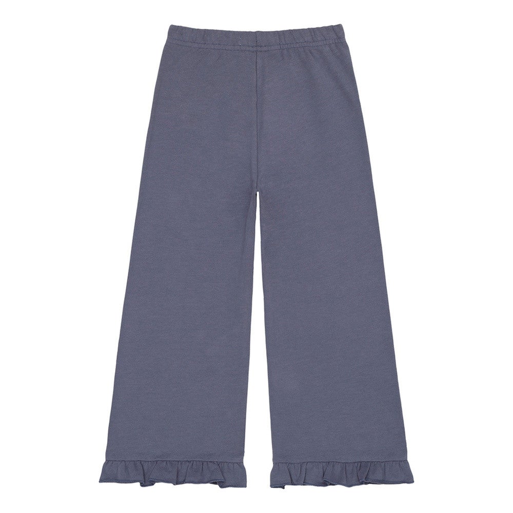 Classic Ruffled Pants Donker Blauw Classic Ruffled Pants Donker Blauw