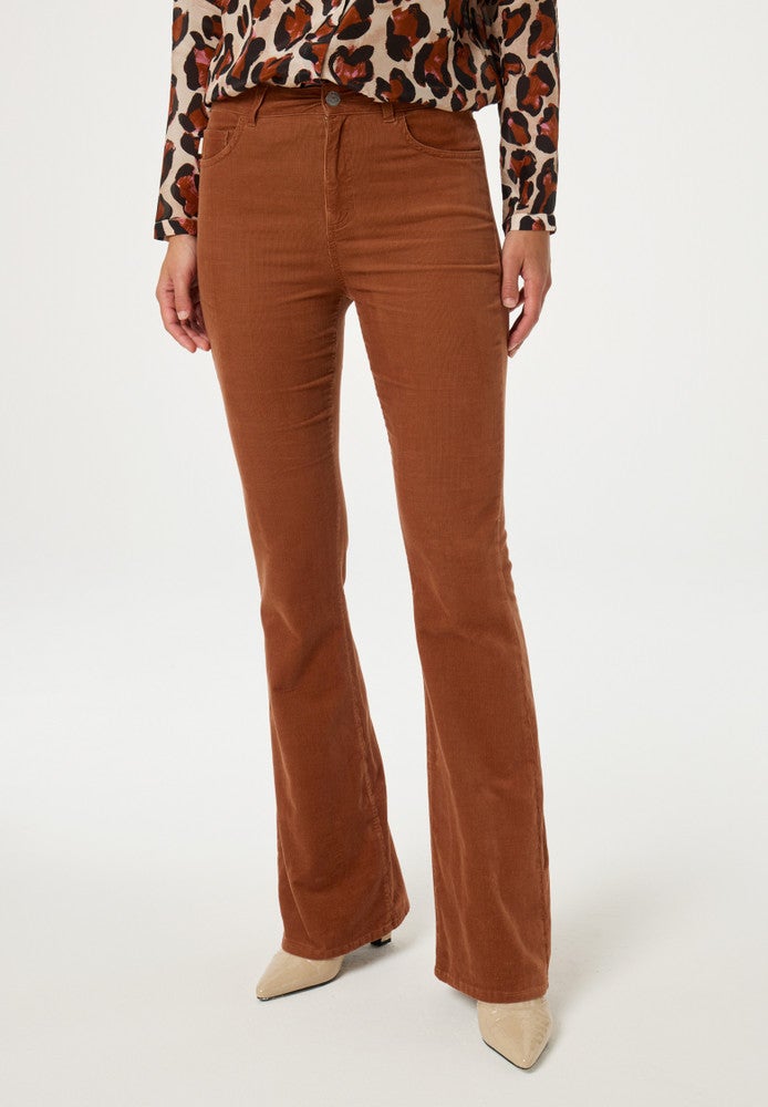 Eva Flare Trousers Camel Eva Flare Trousers Camel