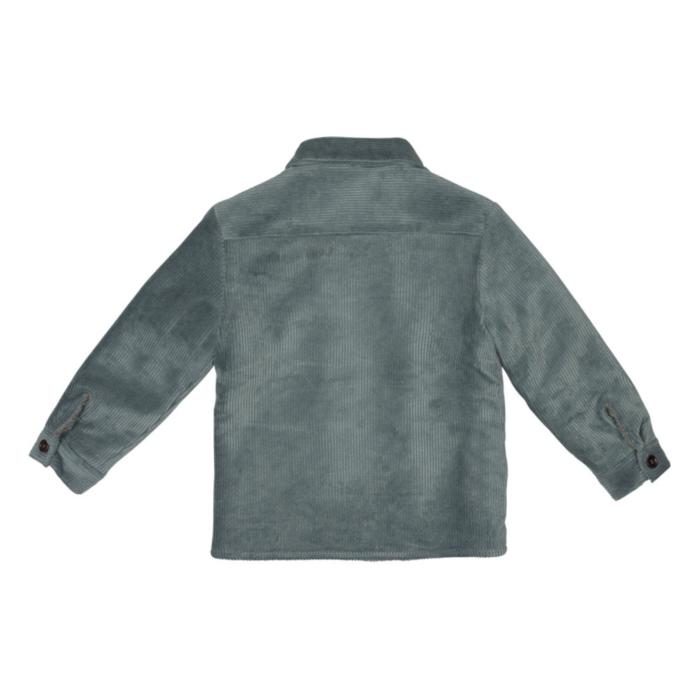 Chaldon Corduroy Teddy Jacket Blauw Chaldon Corduroy Teddy Jacket Blauw