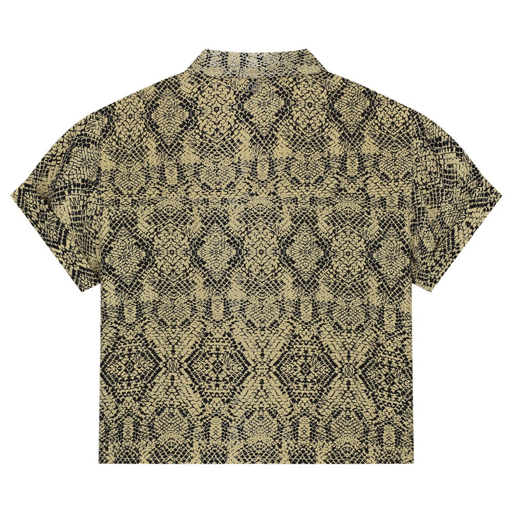 Snake Blouse Beige Snake Blouse Beige