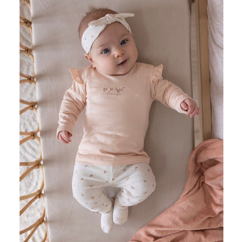 Longsleeve - Little Rosebud Roze Longsleeve - Little Rosebud Roze