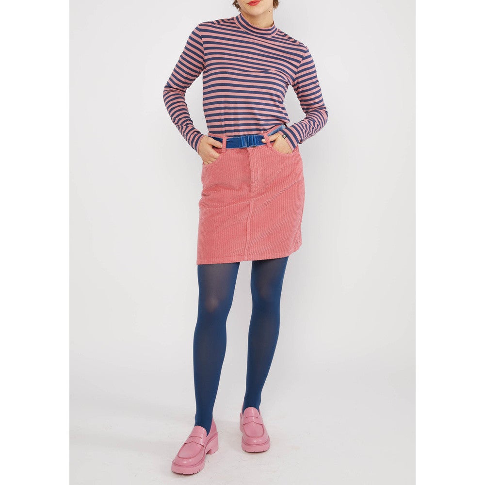 Lonely Lips Turtle Top Stripe Blauw Lonely Lips Turtle Top Stripe Blauw