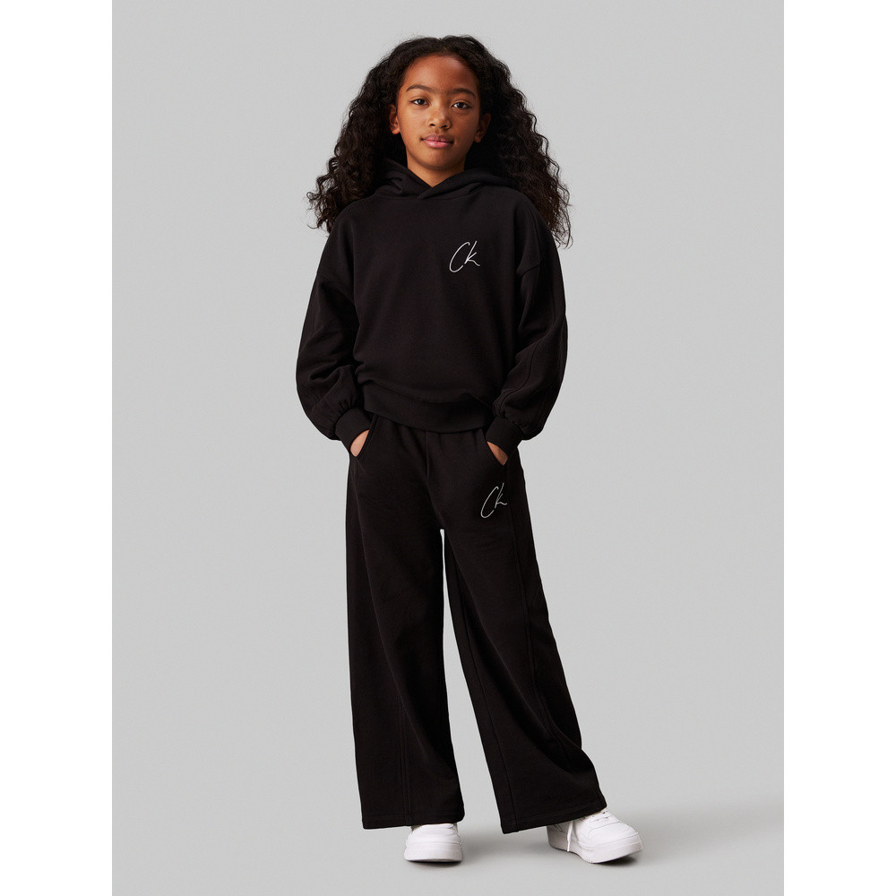 CK Signage Comfort Hoodie Zwart 1 CK Signage Comfort Hoodie Zwart 1