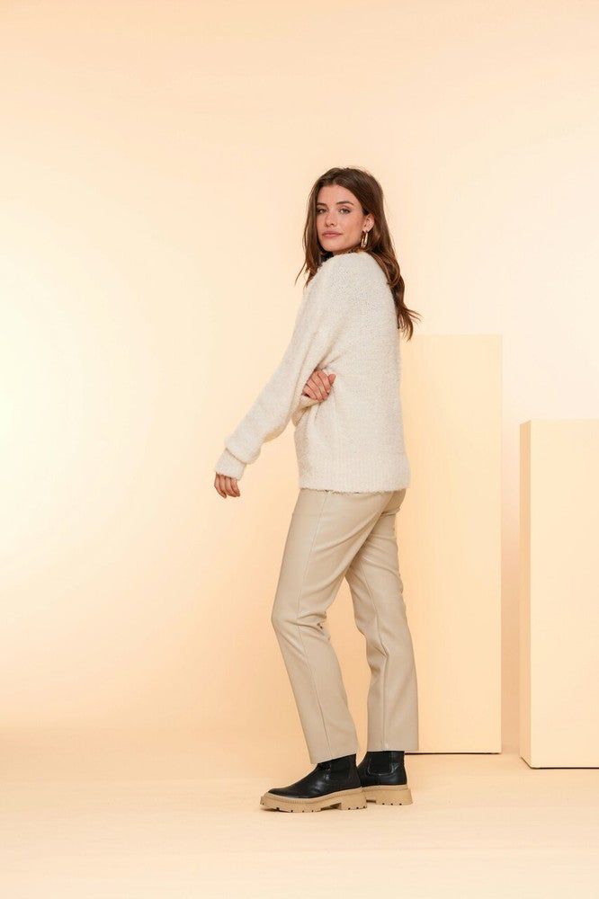 Pullover Boucle Off White Pullover Boucle Off White