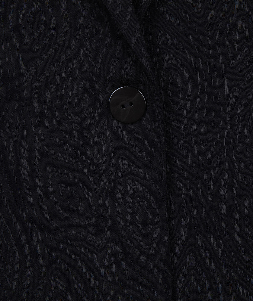 Blazer jacquard stretch Zwart 1 Blazer jacquard stretch Zwart 1