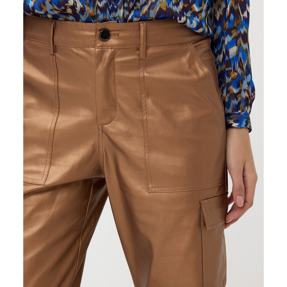 Trousers cargo vegan leather Bruin 2 Trousers cargo vegan leather Bruin 2