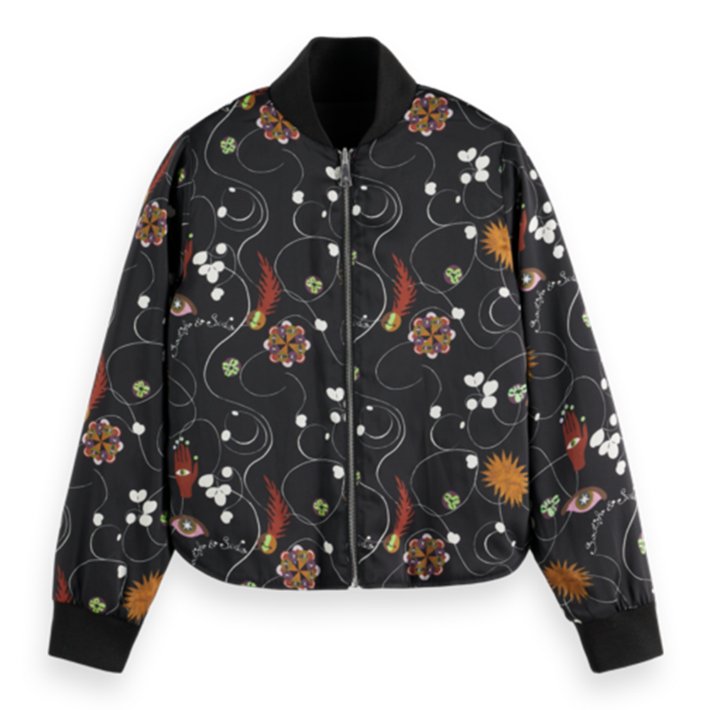 Elevated Reversible Bomber Zwart 1 Elevated Reversible Bomber Zwart 1