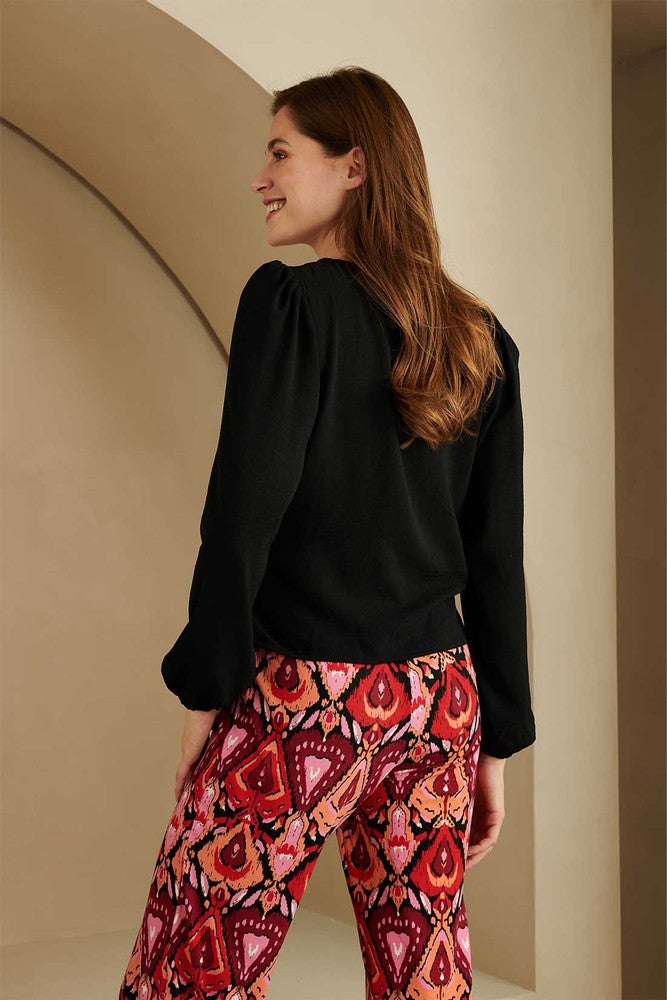 Blouse Scarlette Zwart 1 Blouse Scarlette Zwart 1