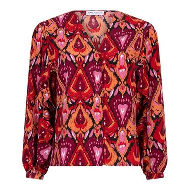 Blouse Livie Rood Blouse Livie Rood