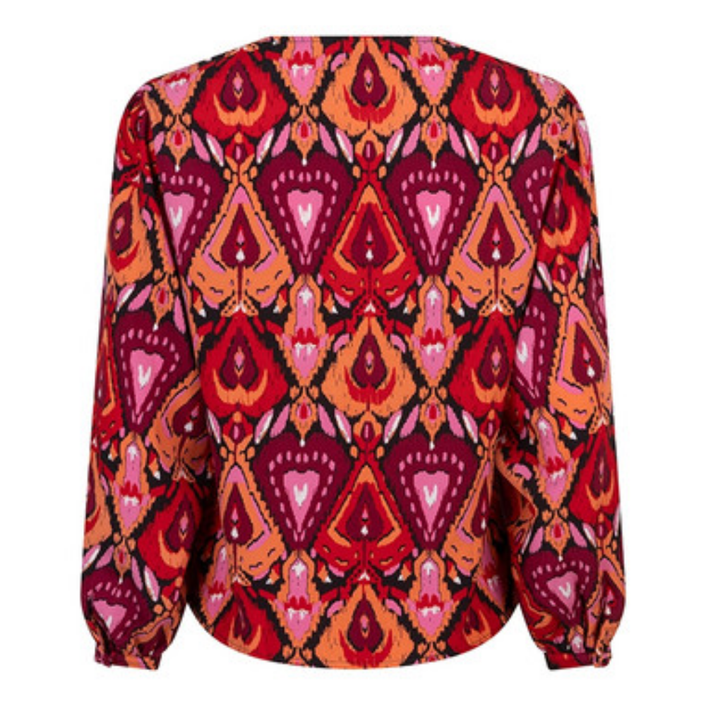 Blouse Livie Rood Blouse Livie Rood