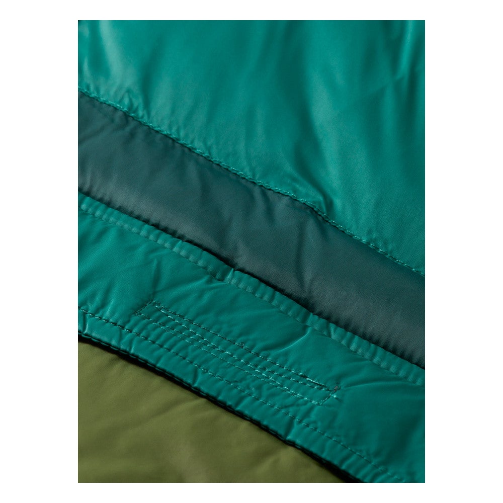 COLOURBLOCK PADDED JACKET Groen COLOURBLOCK PADDED JACKET Groen