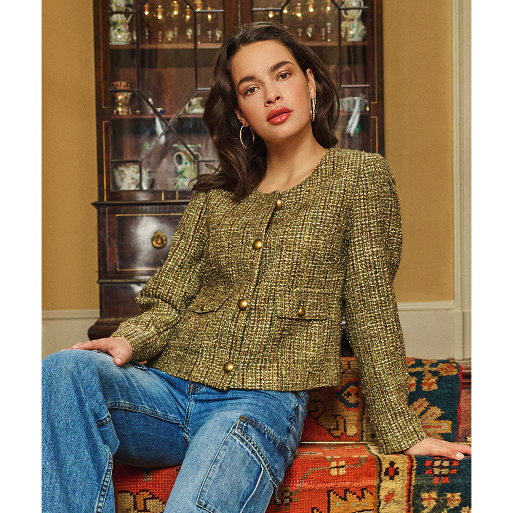 Blazer tweed Bruin 2 Blazer tweed Bruin 2