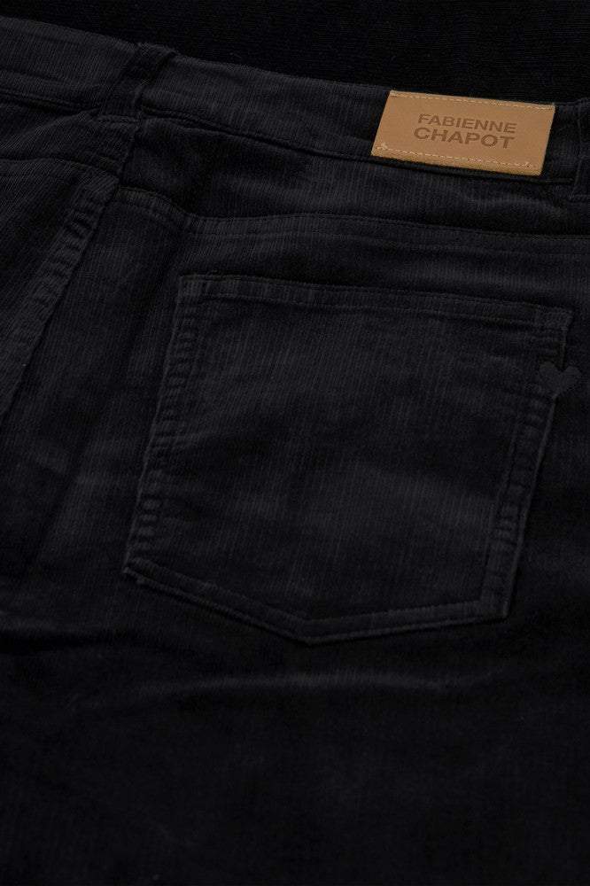 Eva Flare Trousers Zwart 1 Eva Flare Trousers Zwart 1