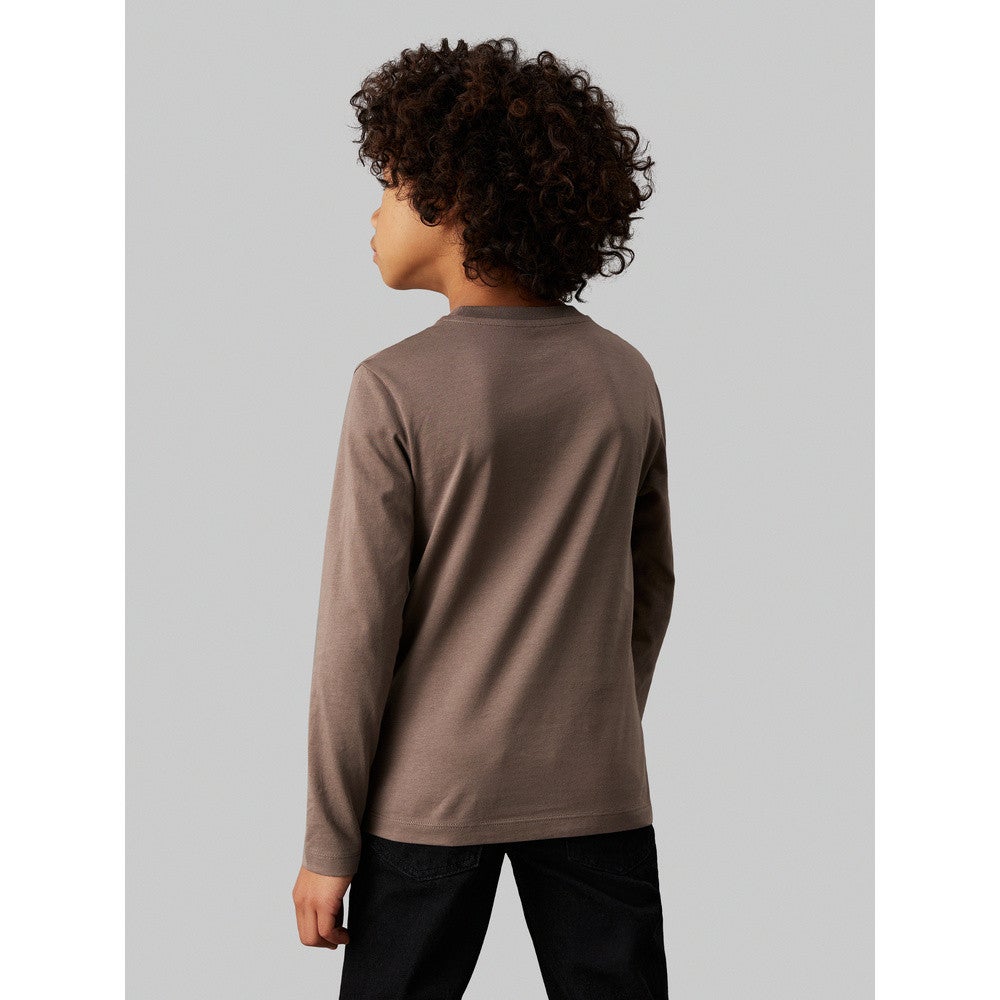 Badge Reg Long Sleeve T-shirt Grijs Badge Reg Long Sleeve T-shirt Grijs