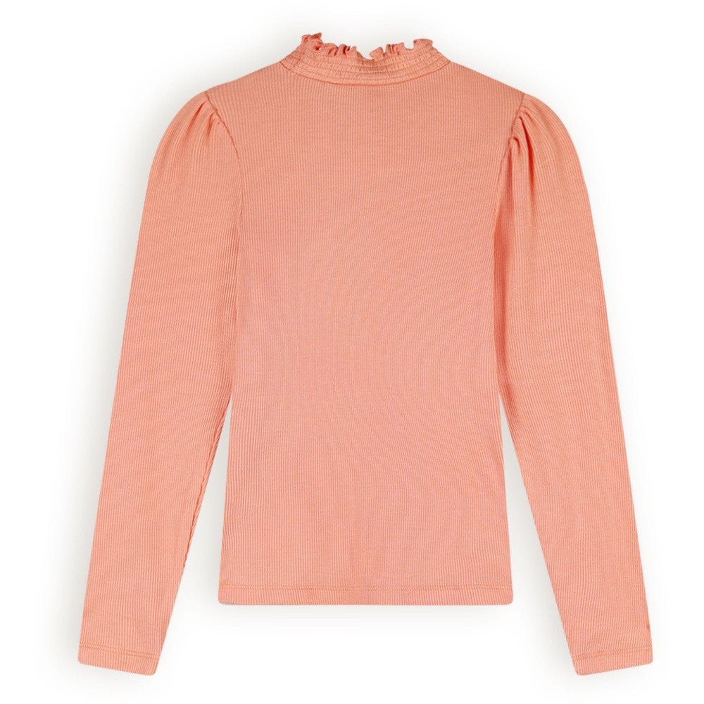 Koss rib jersey tshirt Oranje Koss rib jersey tshirt Oranje