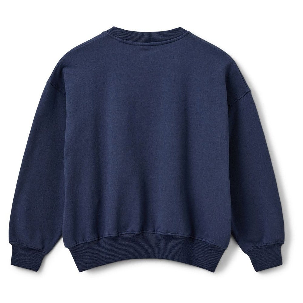 Sweatshirt Dark Navy Donker Blauw Sweatshirt Dark Navy Donker Blauw