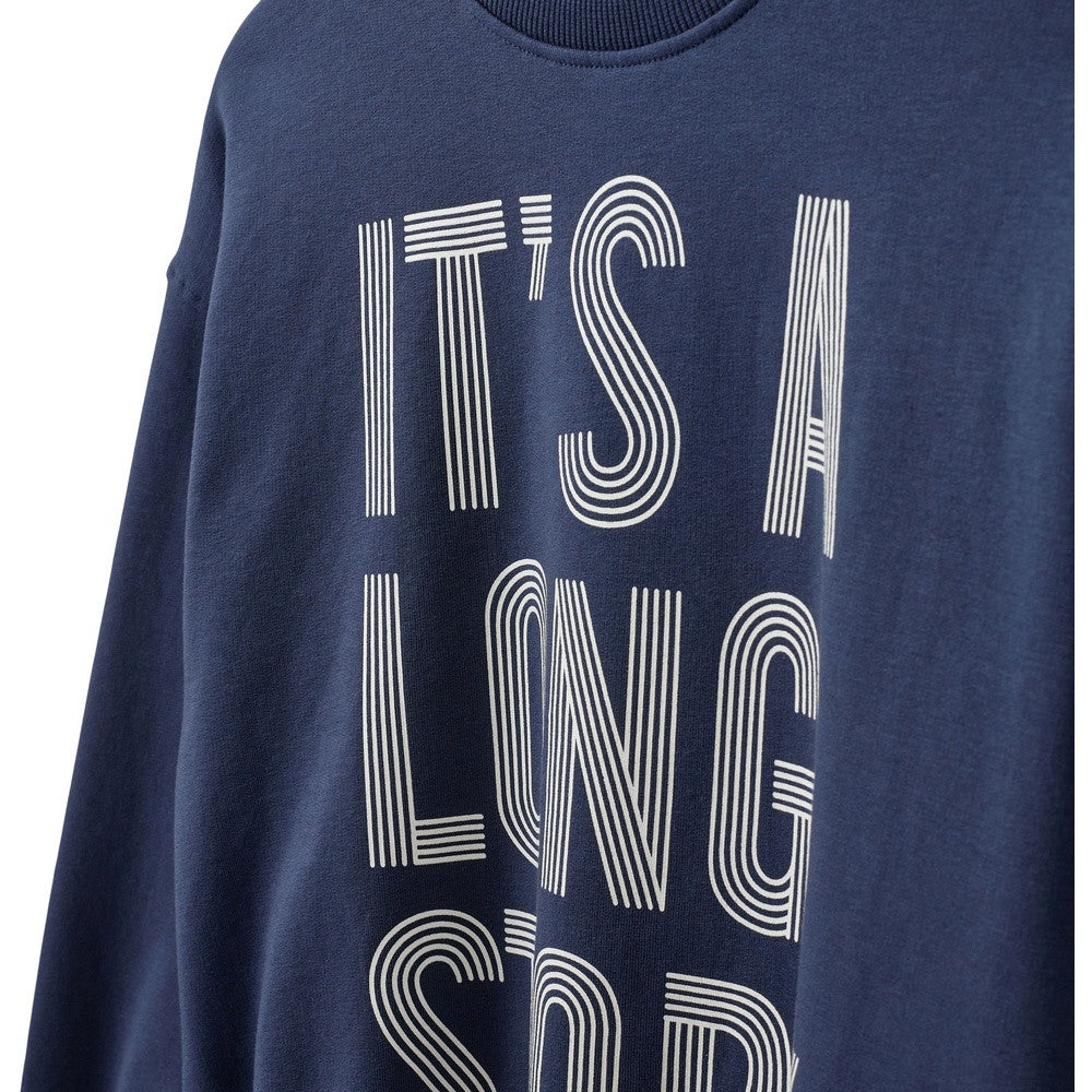 Sweatshirt Dark Navy Donker Blauw Sweatshirt Dark Navy Donker Blauw