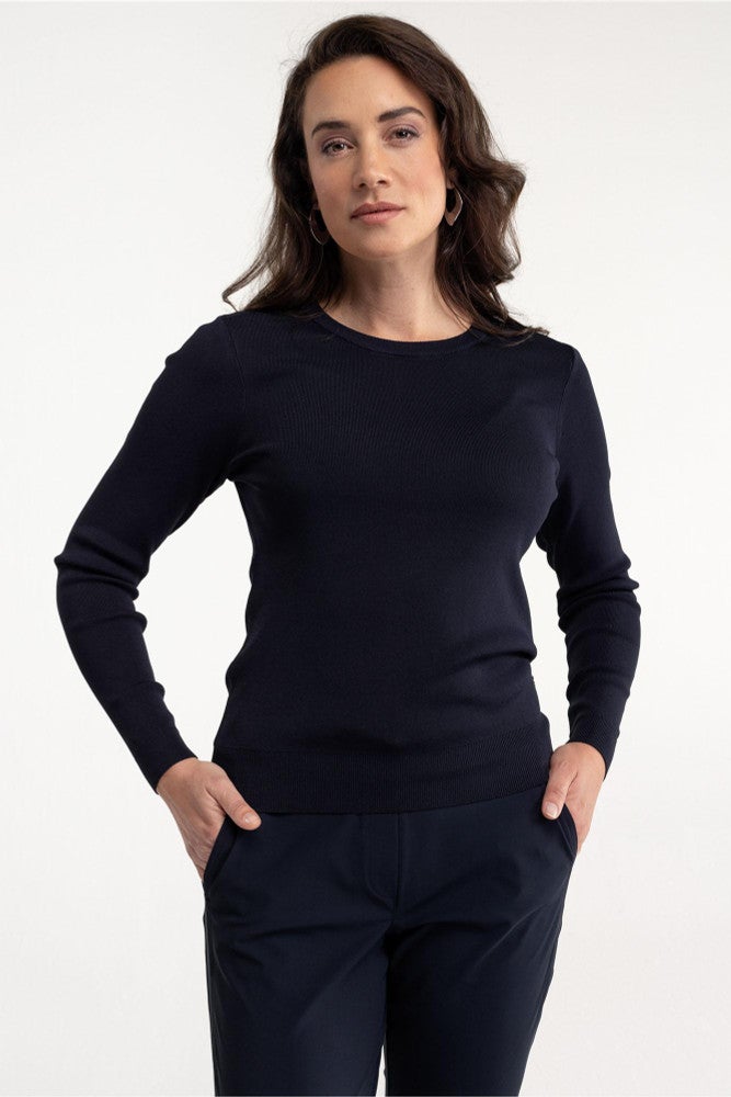Lana pullover Donker Blauw Lana pullover Donker Blauw