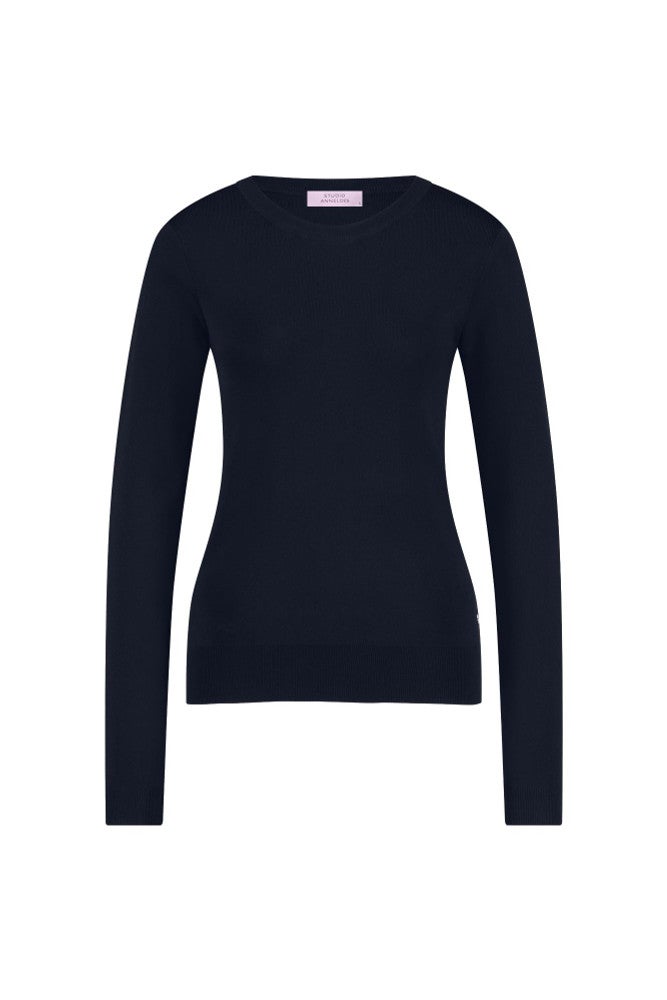 Lana pullover Donker Blauw Lana pullover Donker Blauw