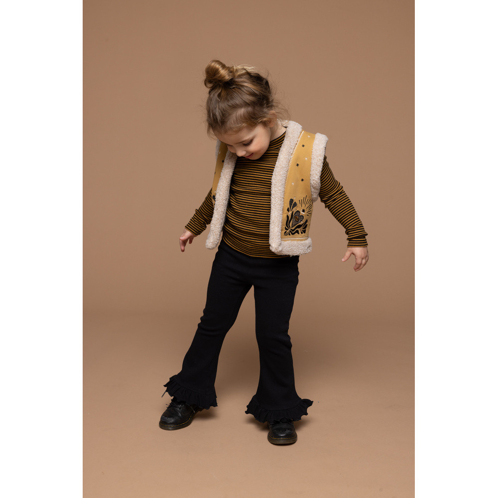 Little boho gilet Geel Little boho gilet Geel