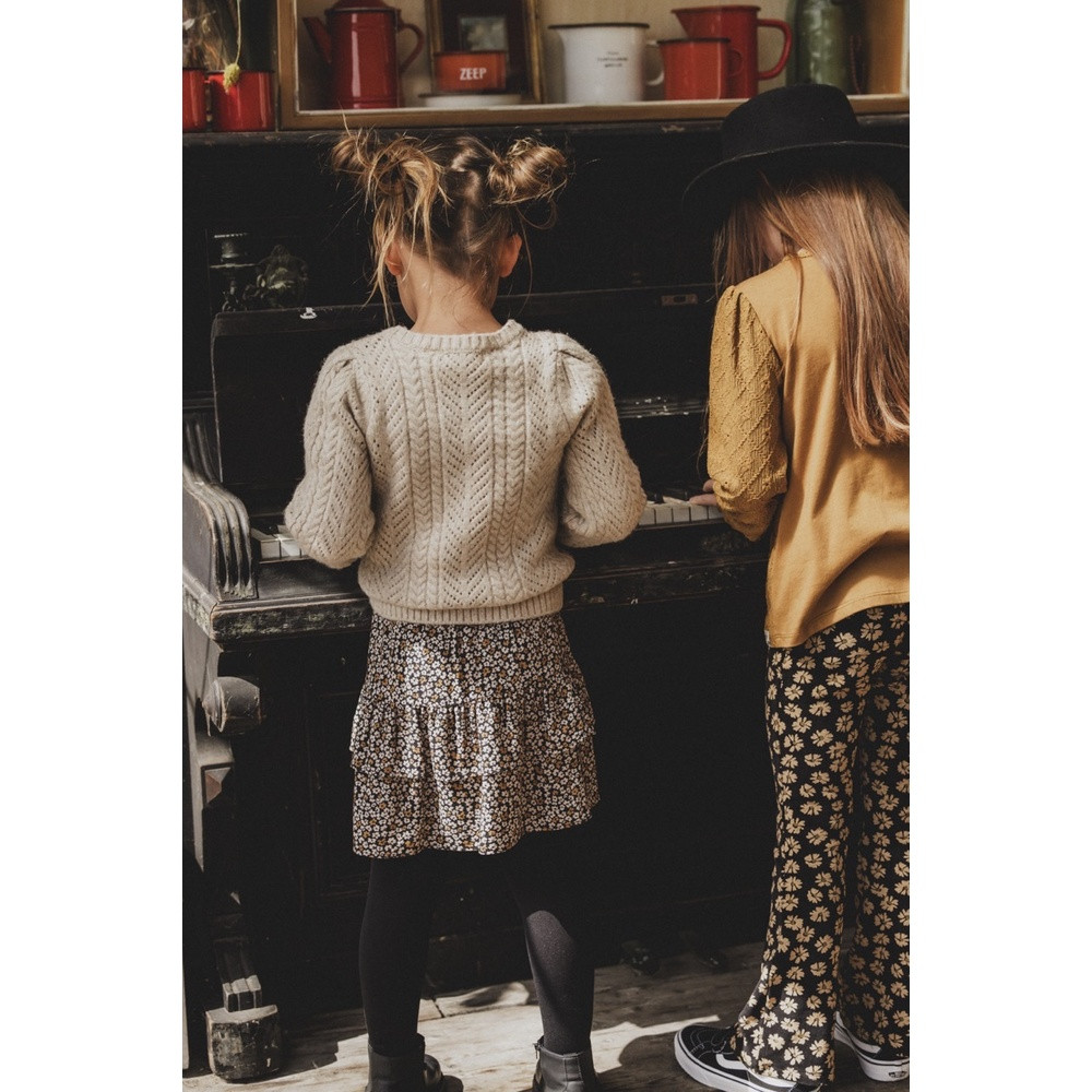 Little knitted pullover Ecru Little knitted pullover Ecru