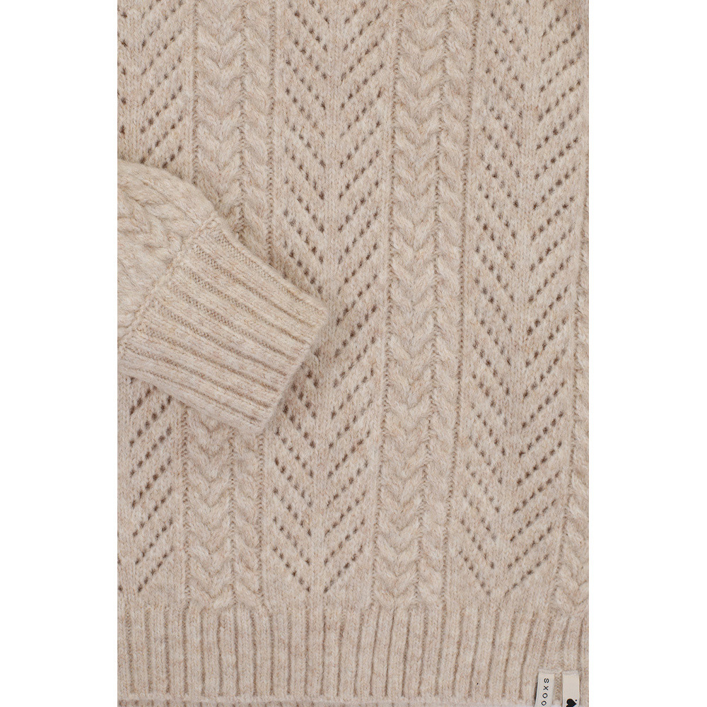Little knitted pullover Ecru Little knitted pullover Ecru