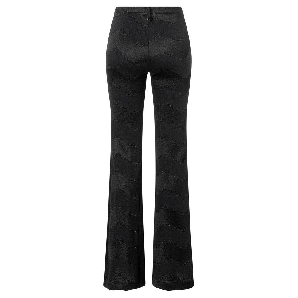 Flared Pants 50808 Zwart 1 Flared Pants 50808 Zwart 1