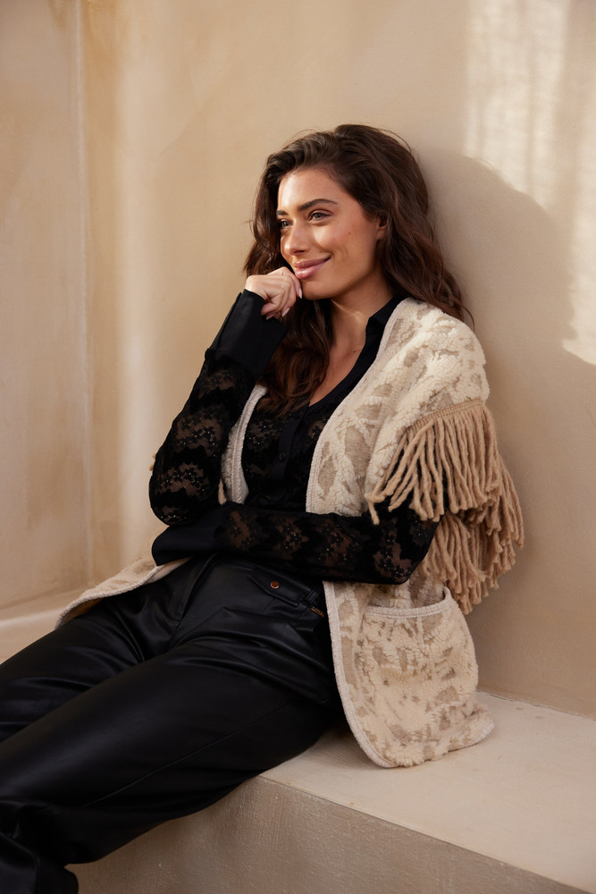 Elia gilet Off White Elia gilet Off White