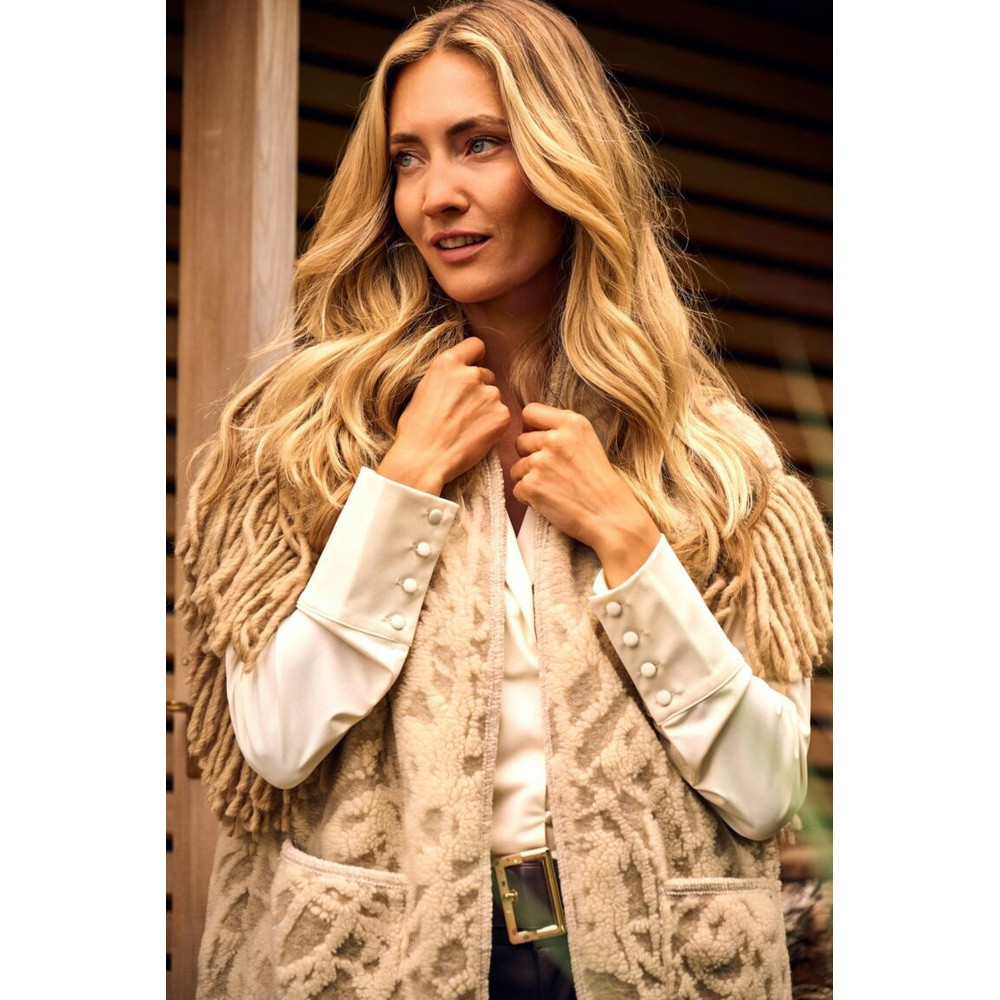 Elia gilet Off White Elia gilet Off White