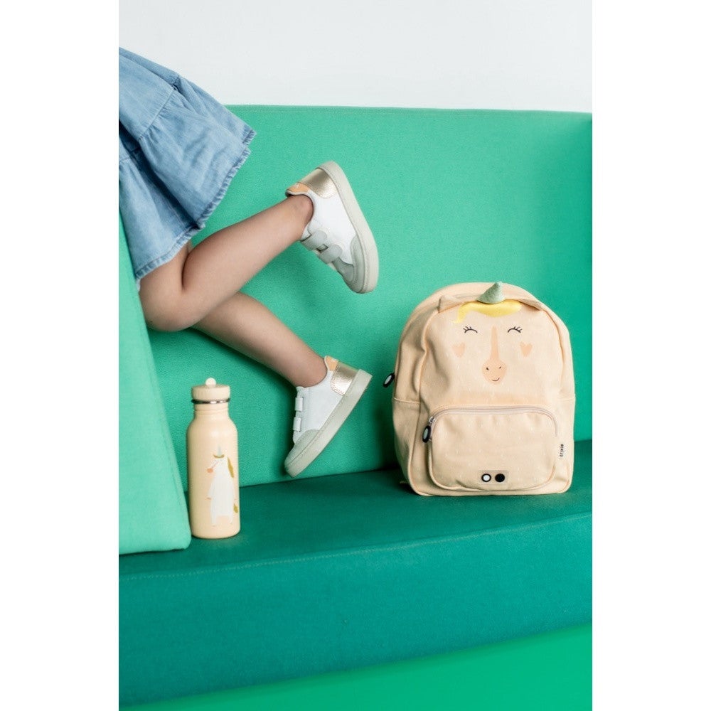 Mrs. Unicorn Drinkfles RVS 500ML Beige Mrs. Unicorn Drinkfles RVS 500ML Beige