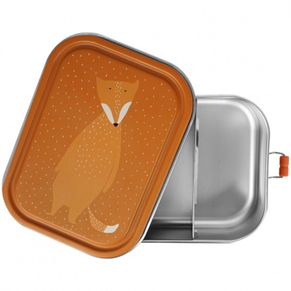 Mr. Fox Broodtrommel groot Oranje Mr. Fox Broodtrommel groot Oranje