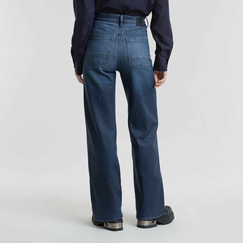 Deck 2.0 High Loose Patch Pocket Wmn Donker Blauw Deck 2.0 High Loose Patch Pocket Wmn Donker Blauw