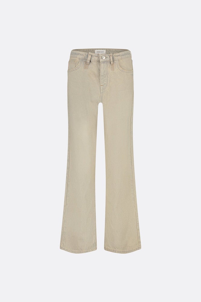 Lucy Wide Leg Jeans Beige Lucy Wide Leg Jeans Beige
