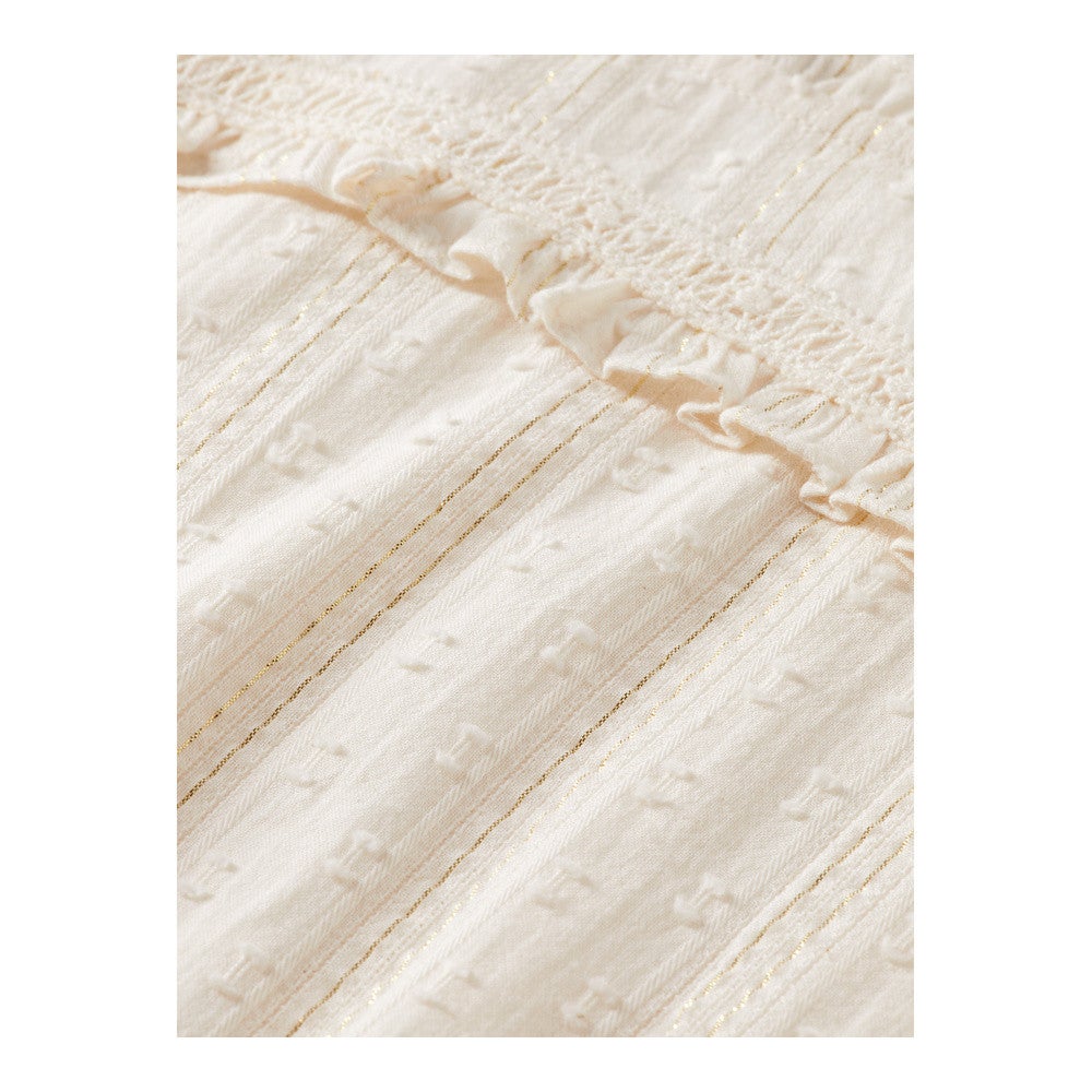 FESTIVE LUREX CLIP JACQUARD TOP Wit 1 FESTIVE LUREX CLIP JACQUARD TOP Wit 1