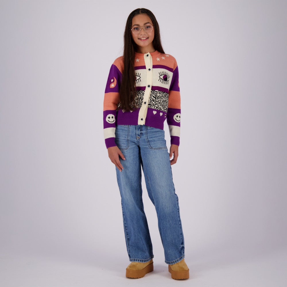 Mindy Cardigan Koraal Mindy Cardigan Koraal