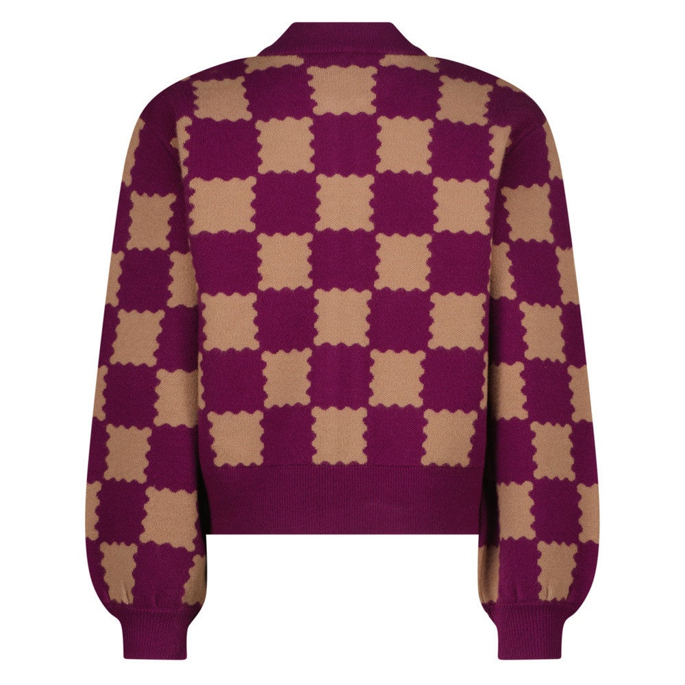 Maniek Cardigan Paars Maniek Cardigan Paars