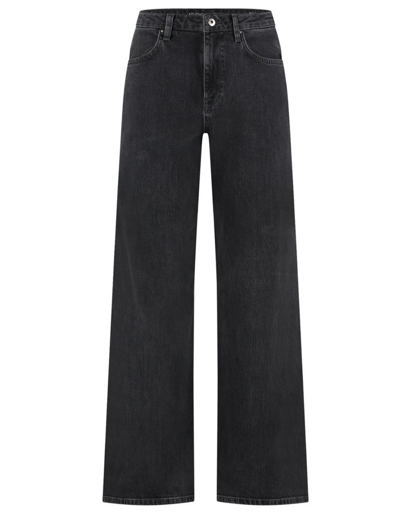 Lexie denim trousers 9000 black Zwart 1 Lexie denim trousers 9000 black Zwart 1