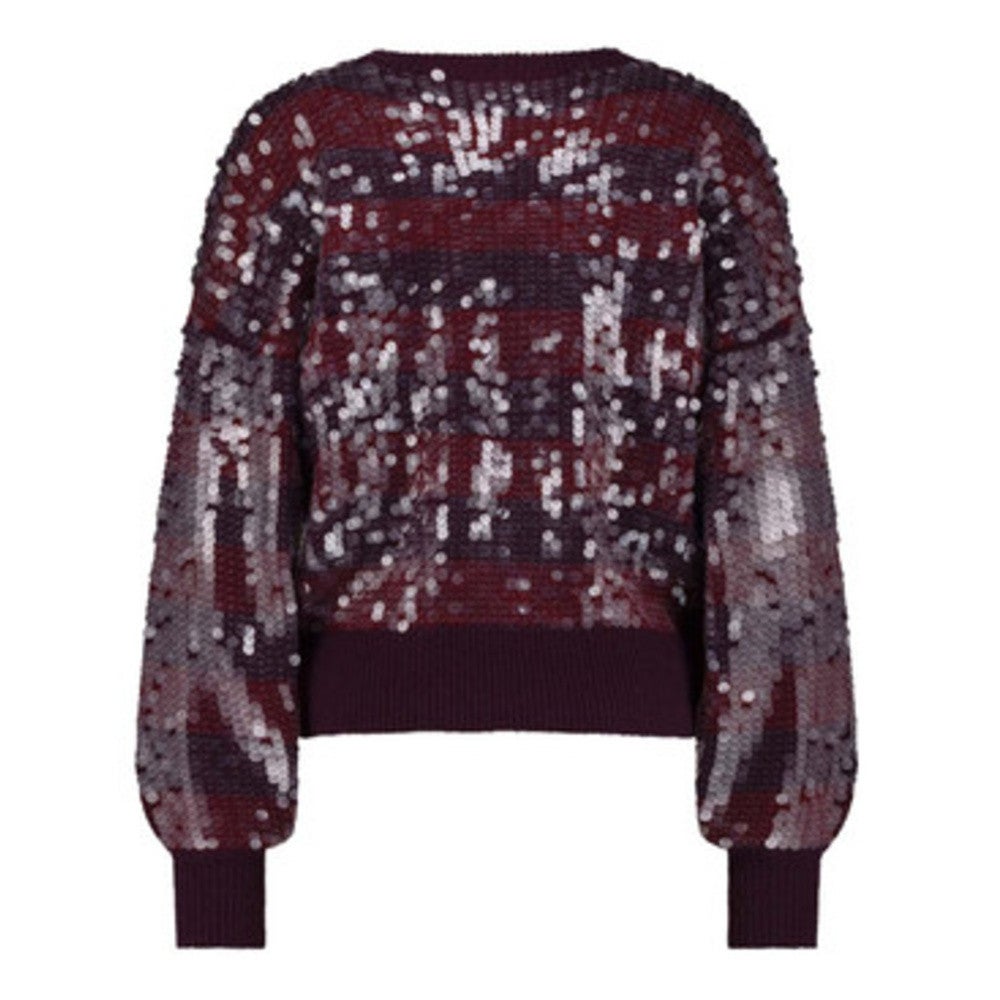 Lilly sequins pullover Paars Lilly sequins pullover Paars