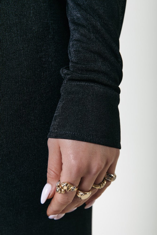 Ismaya Button Down Top Zwart 1 Ismaya Button Down Top Zwart 1