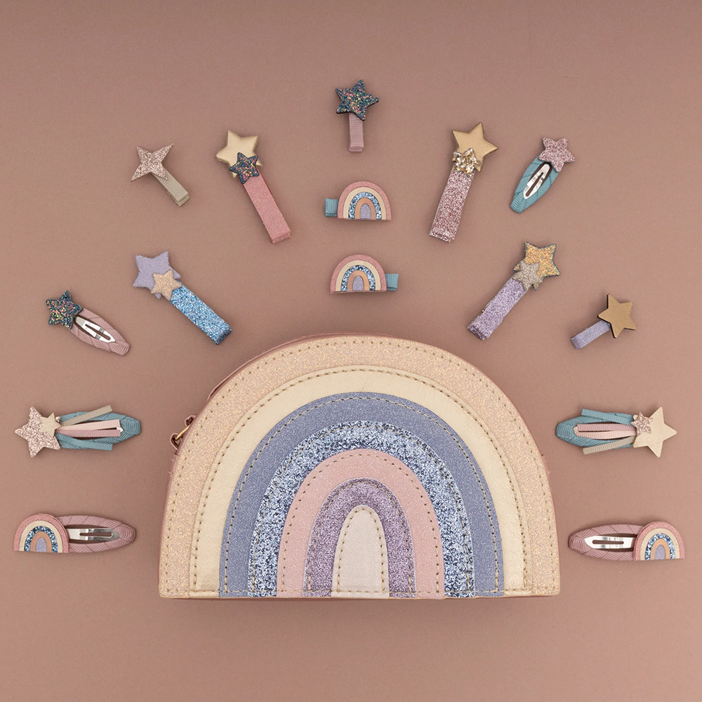 Sparkly Glitter Star Bag Roze Sparkly Glitter Star Bag Roze