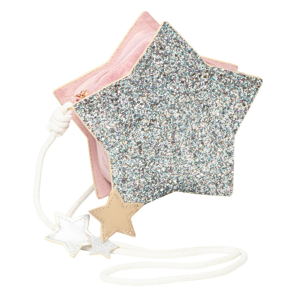 Sparkly Glitter Star Bag Roze Sparkly Glitter Star Bag Roze