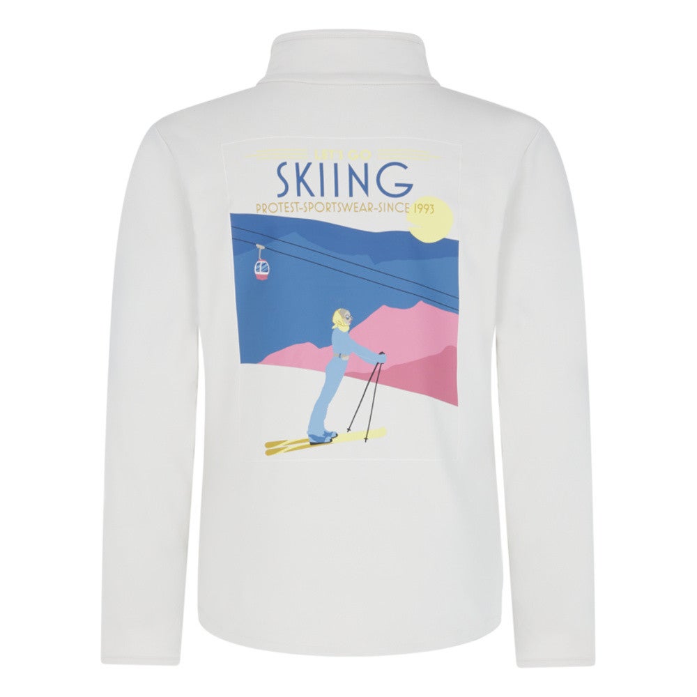 DESRA zip active top Off White DESRA zip active top Off White