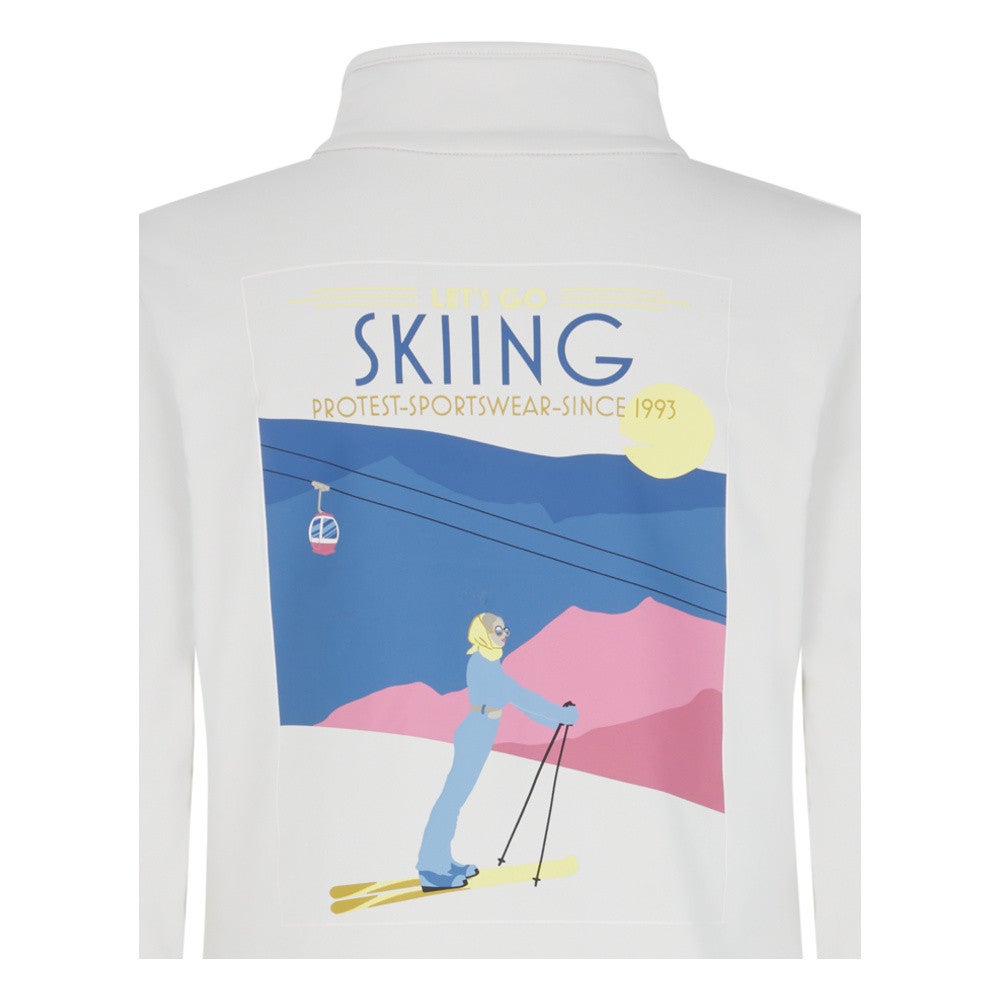 DESRA zip active top Off White DESRA zip active top Off White